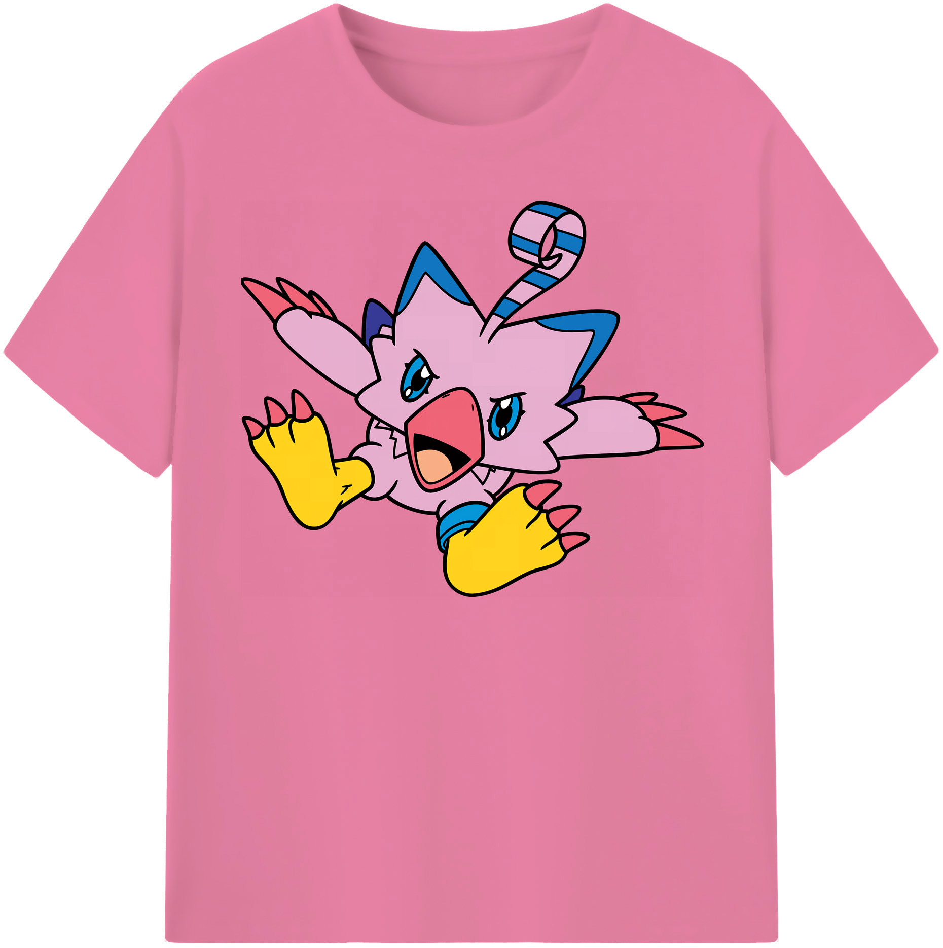 （画像用） Digimon デジタルモンスター/デジモン 綿100％半袖Tシャツ（フロントプリント）
